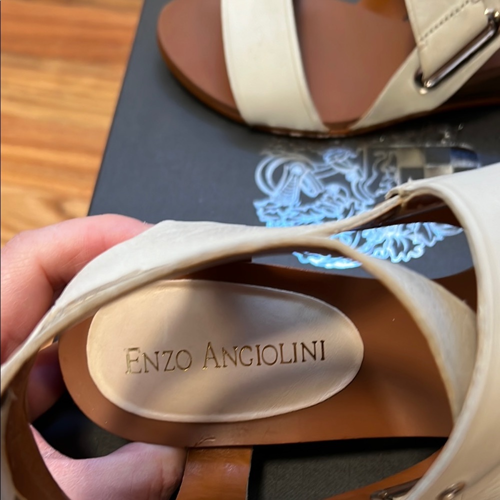 Elegant White Women's Sandals - Picture 4 of 5